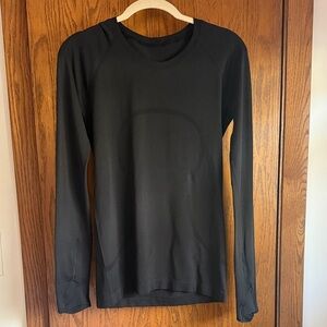 lululemon athletica Classic Black Long Sleeve Tee